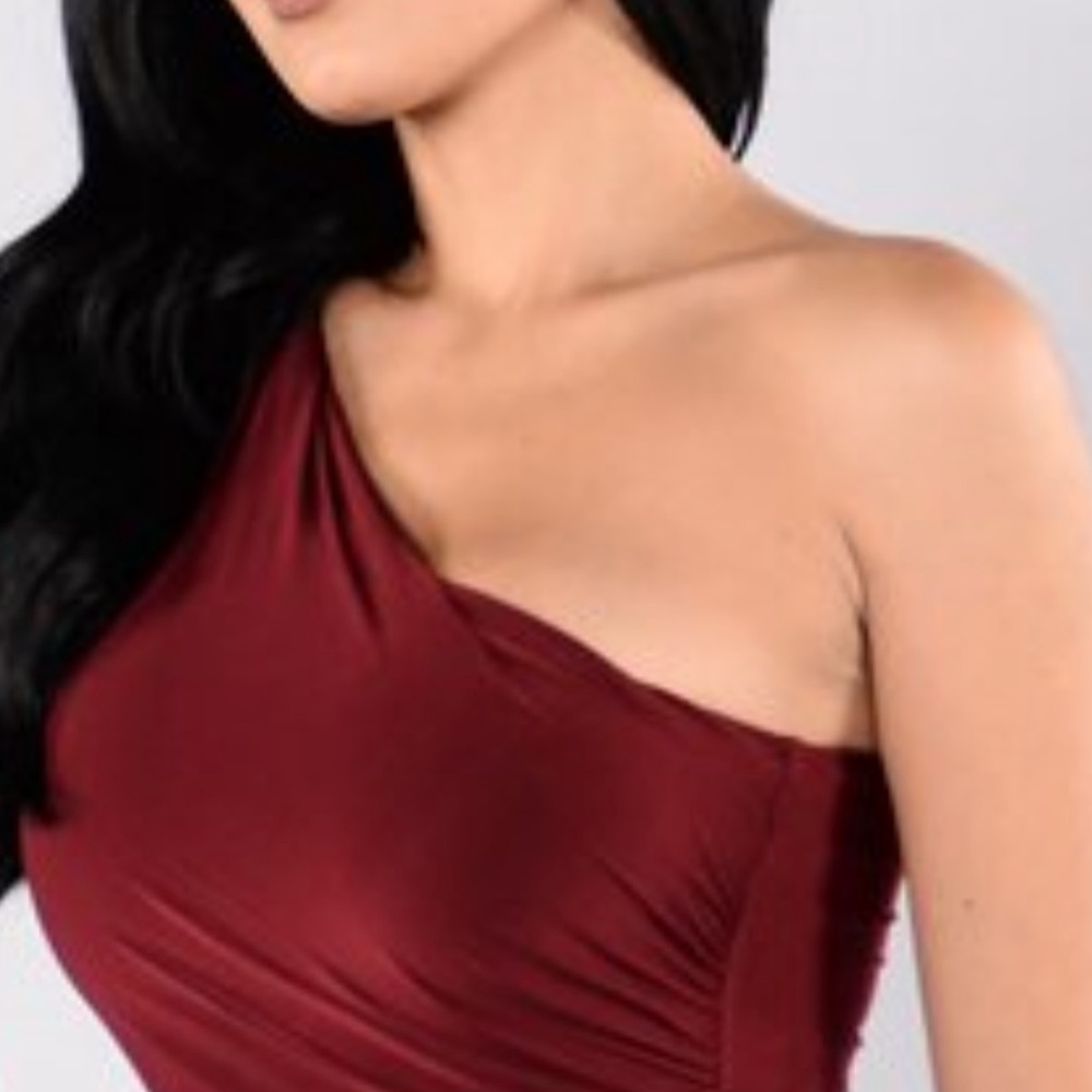 Love & Chesley red dress