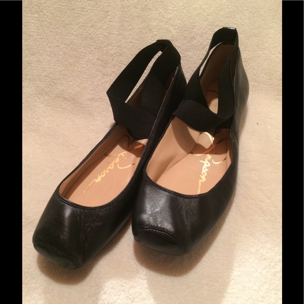Black Jessica Simpson flats