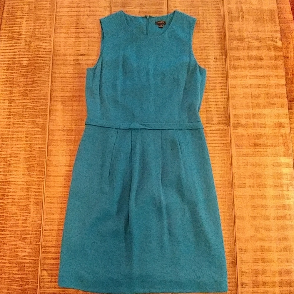 Ann Taylor Teal work dress