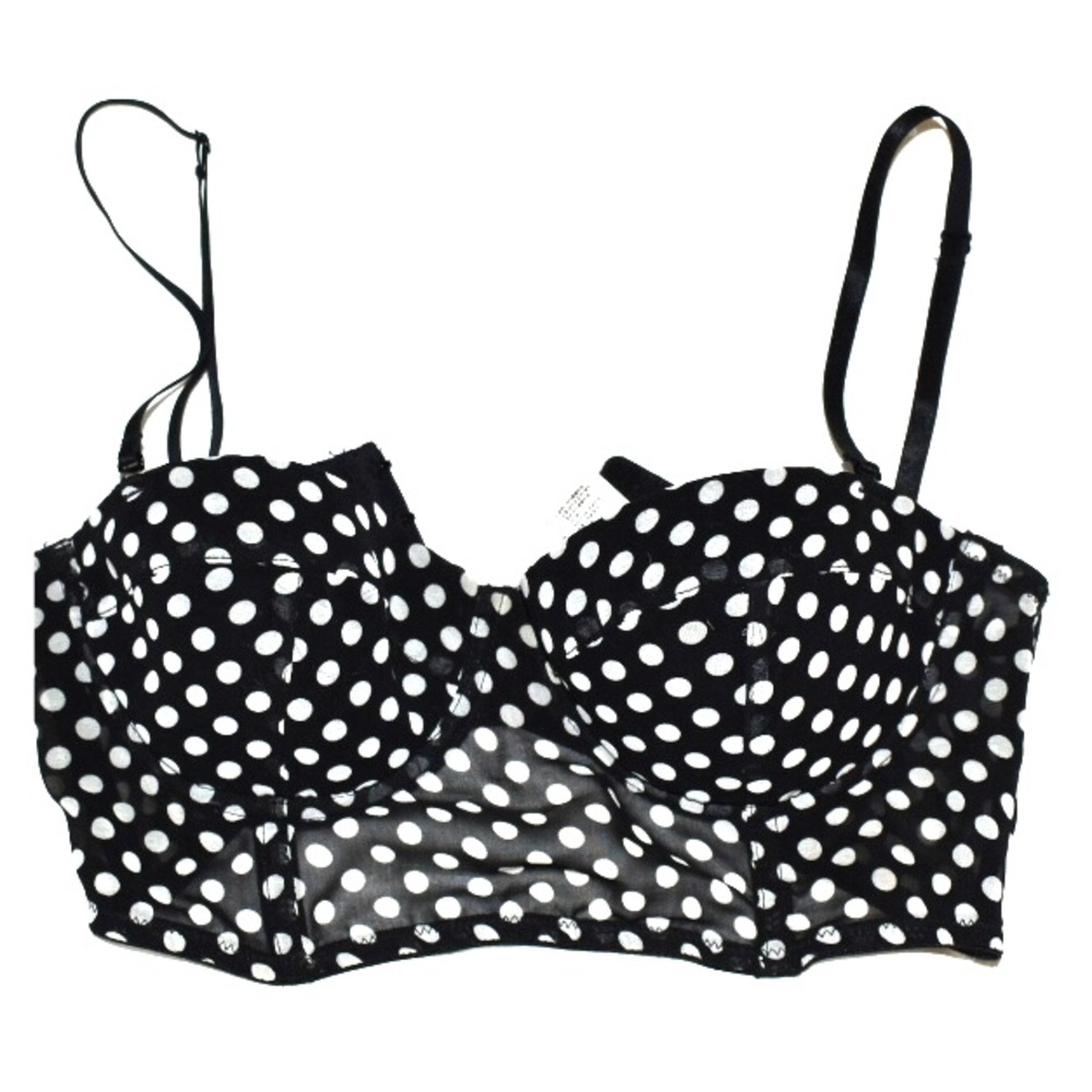 Forever 21 polka dotted Bustier