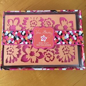 Vera Bradley die cut notecards