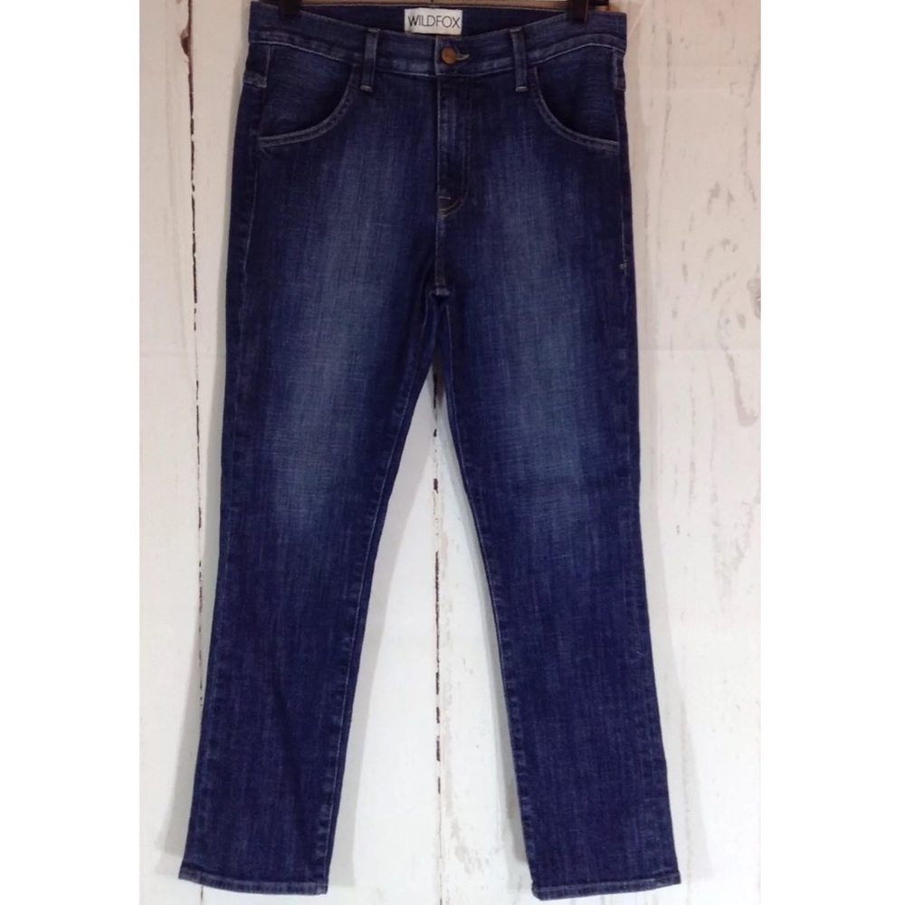 Wildfox Couture Marissa Boyfriend Crop Jeans 26 - Picture 2 of 7
