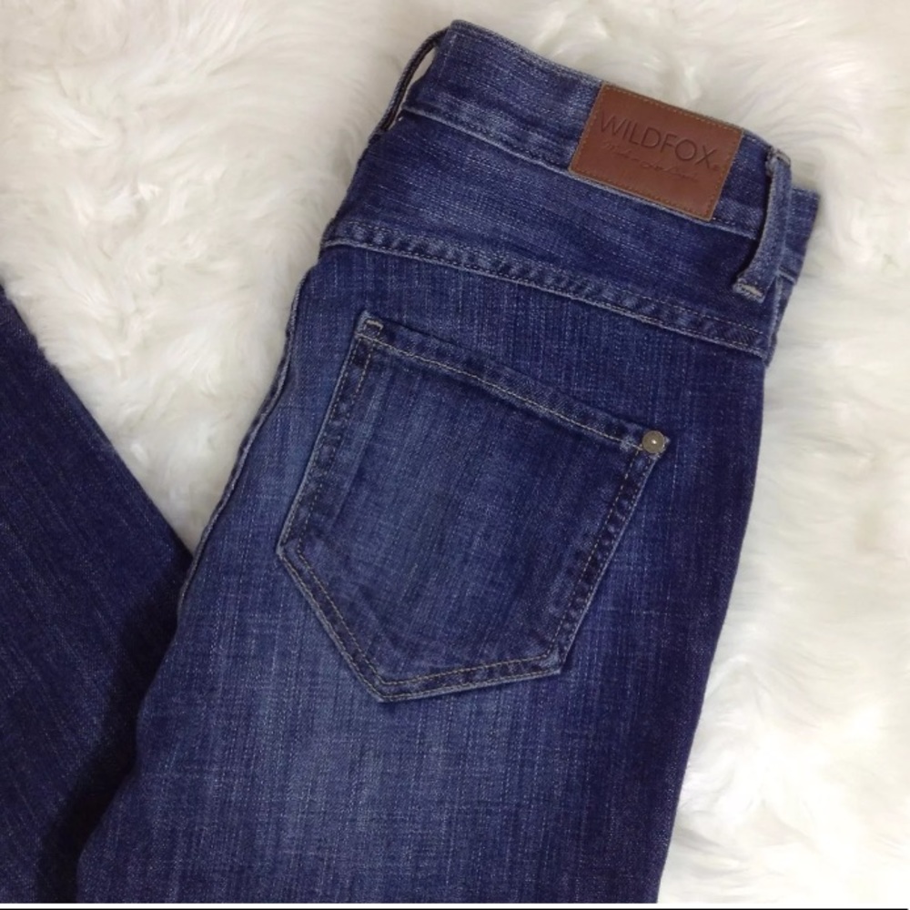 Wildfox Couture Marissa Boyfriend Crop Jeans 26 - Picture 4 of 7