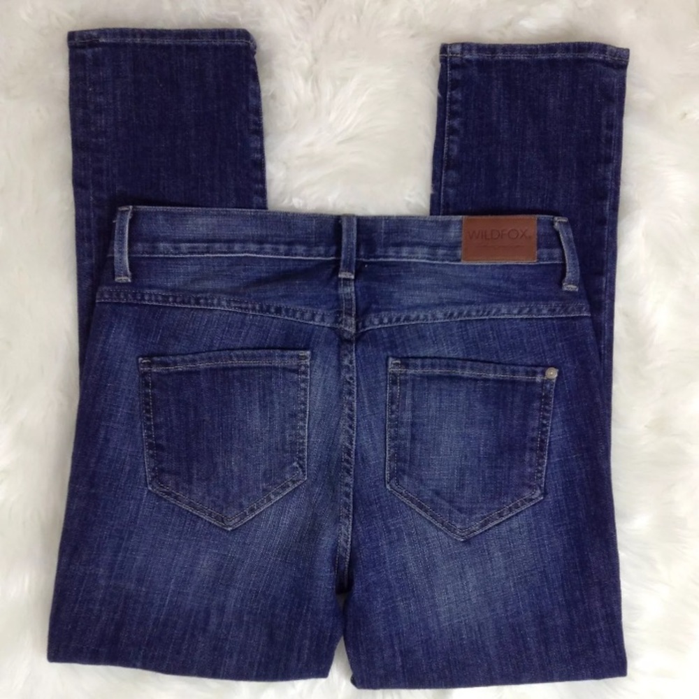 Wildfox Couture Marissa Boyfriend Crop Jeans 26 - Picture 6 of 7