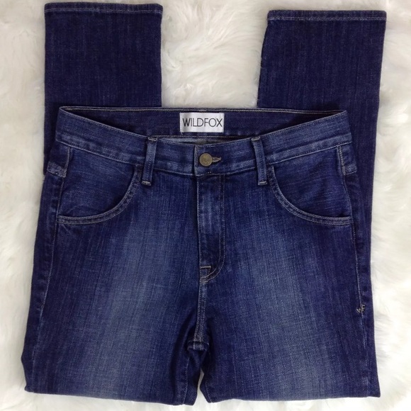 Wildfox Couture Marissa Boyfriend Crop Jeans 26 - Picture 5 of 7