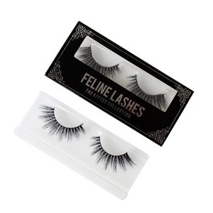 Feline lashes in savannah