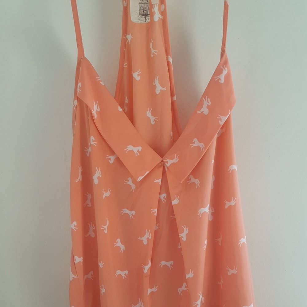 Adorable Francesca's Horse Print Tank