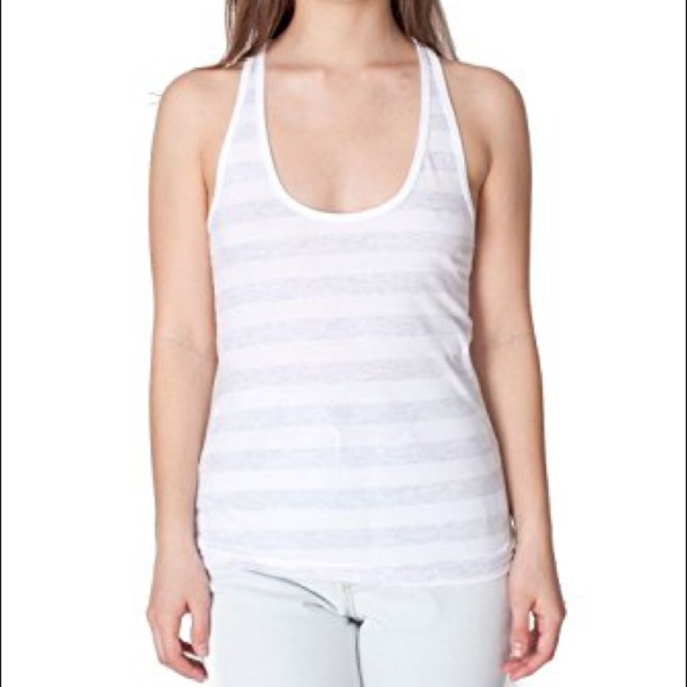 NWT AMERICAN APPAREL JERSEY RACERBACK TANK