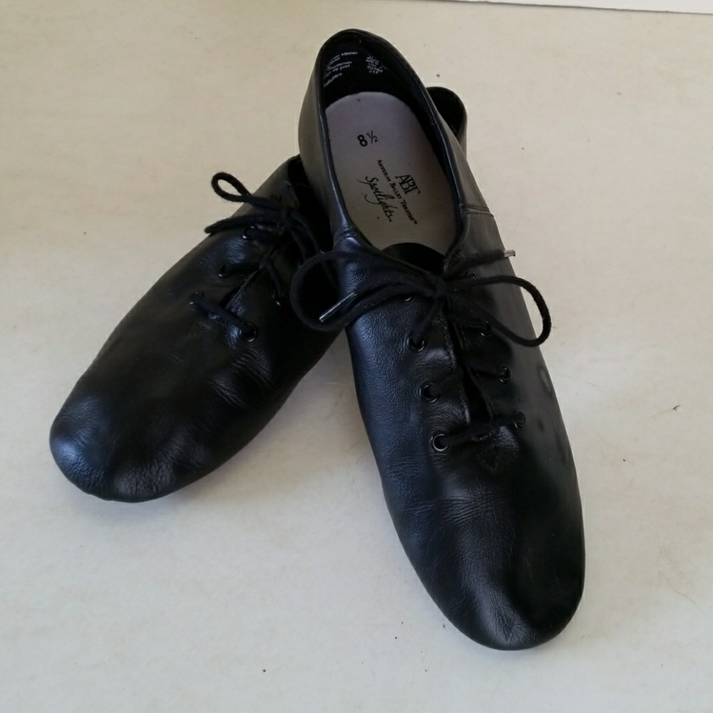 American Ballet ABT Jazz Lace-up Shoes sz 8.5