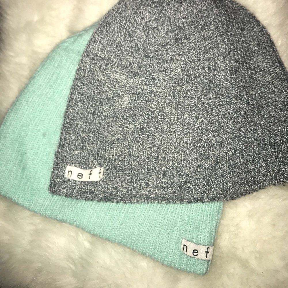 Neff Beanie Bundle! (Grey&Mint/Aqua)