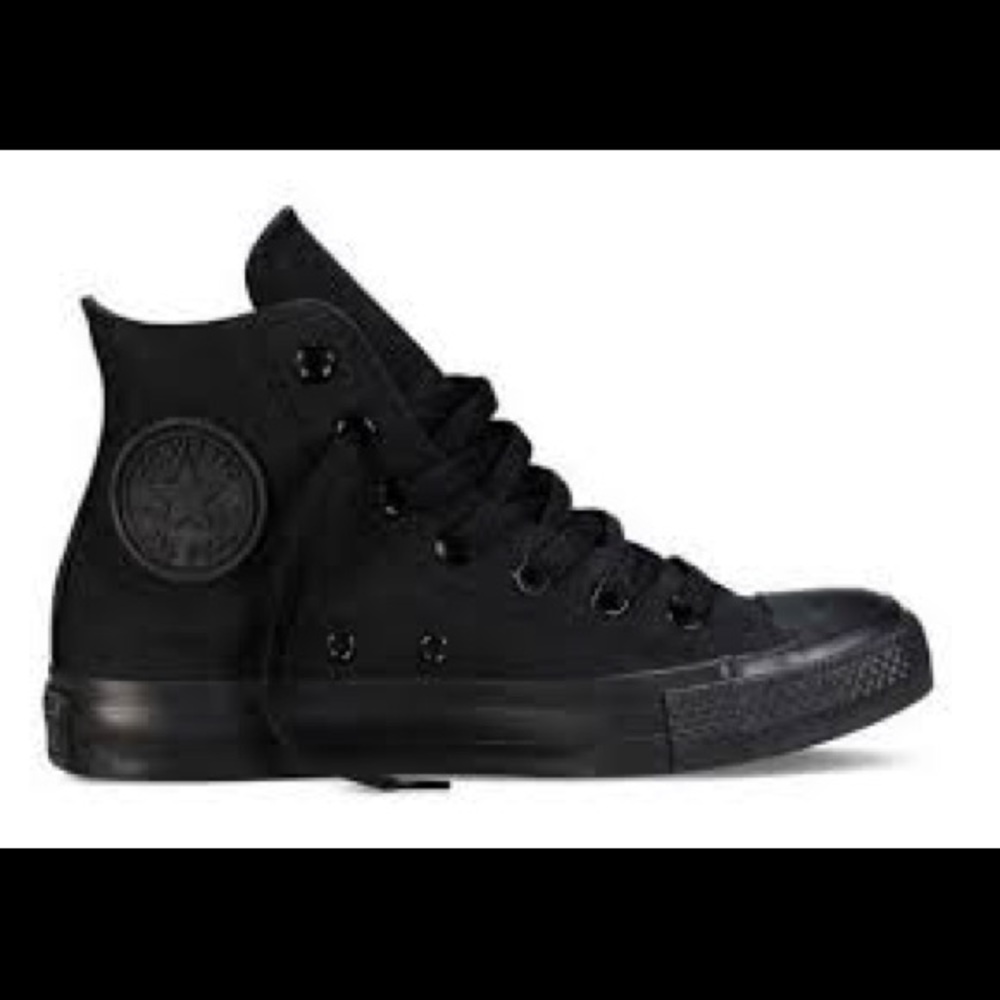 Black Converse High Top Sneakers