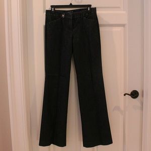 Express Editor Denim Dress Pants.