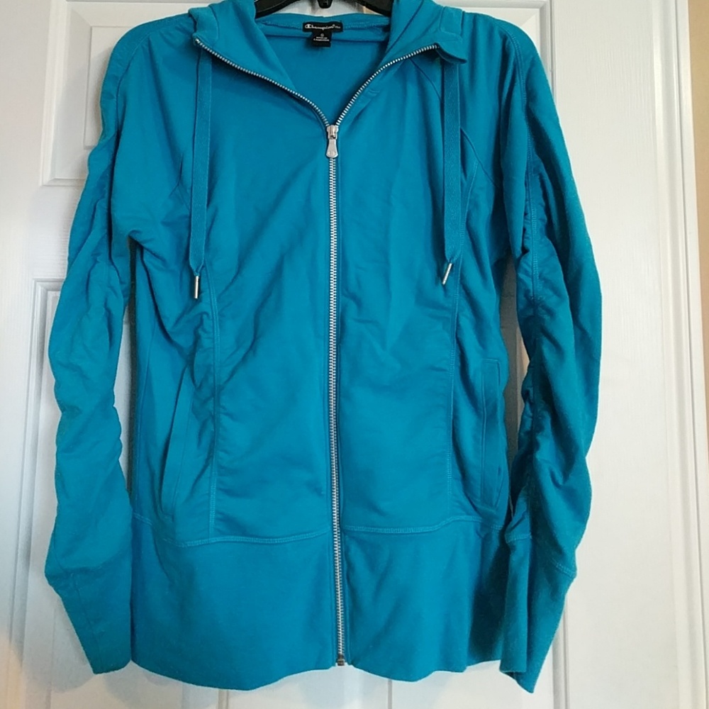 Champion lightweight zip-up hoodie