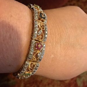 A very pretty gemstone bracelet from the 90's