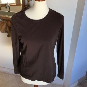 Gap brown long sleeve tee