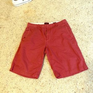 Red shorts