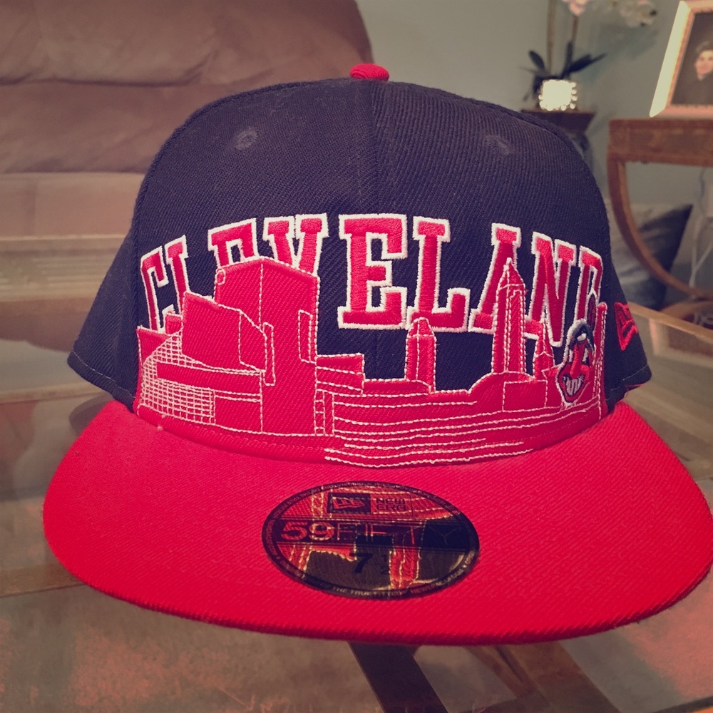 New Era Fitted Cleveland Indians Hat