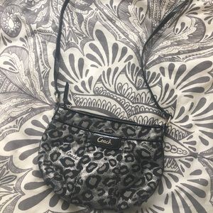 Leopard Print Coach Purse