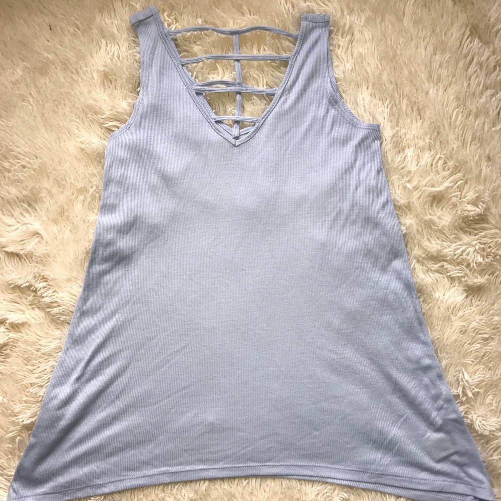 Mudd XS Blue Top: NWOT