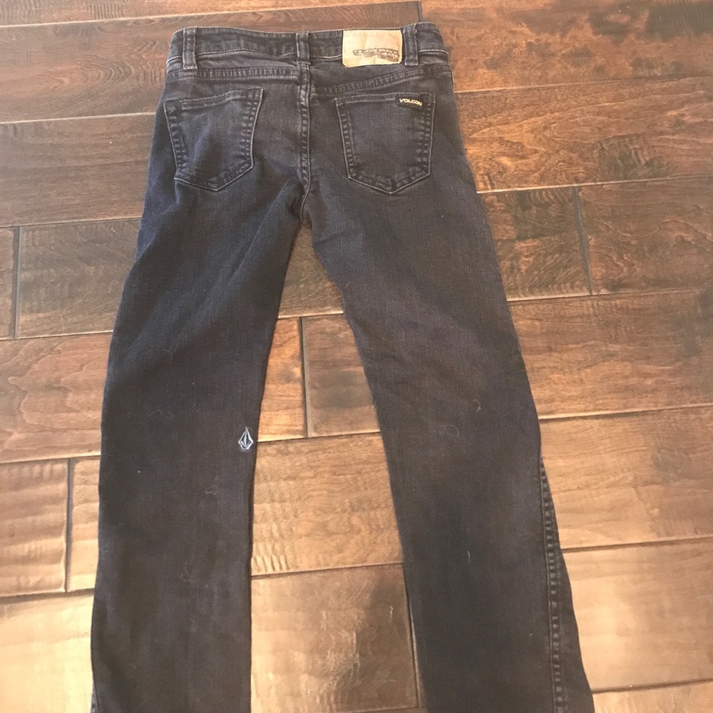 Boys black Volcom jeans