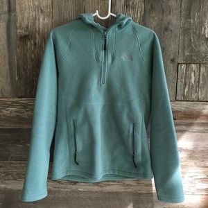 North face fleece hoodie