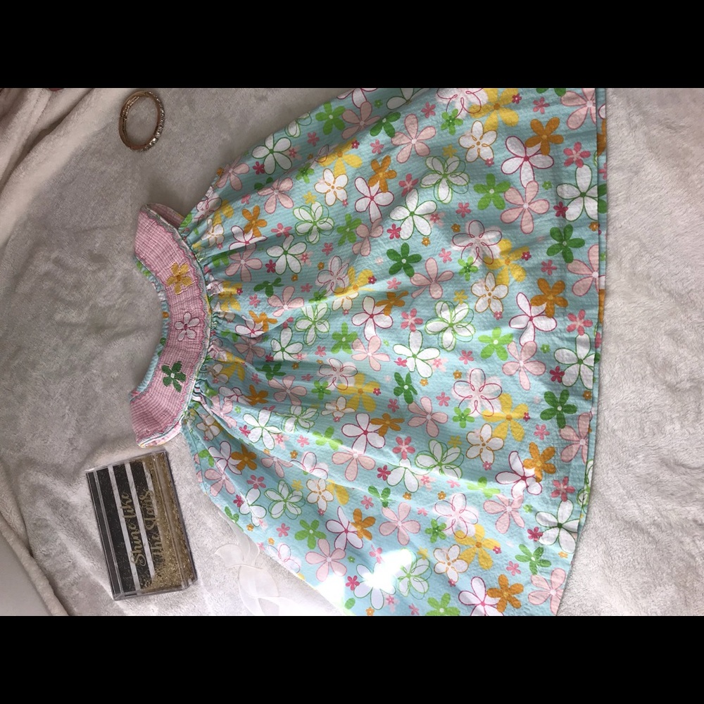 Zuccini Little Girl Smocked Dress