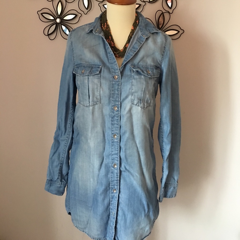 Denim Dress. Jean Dress.