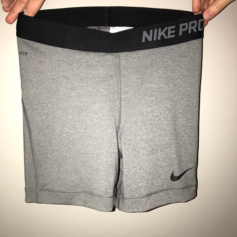 Gray Nike Pros