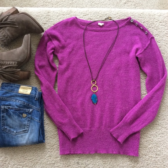 J. Crew Sweaters - J. Crew Mohair Drop Shoulder Sweater