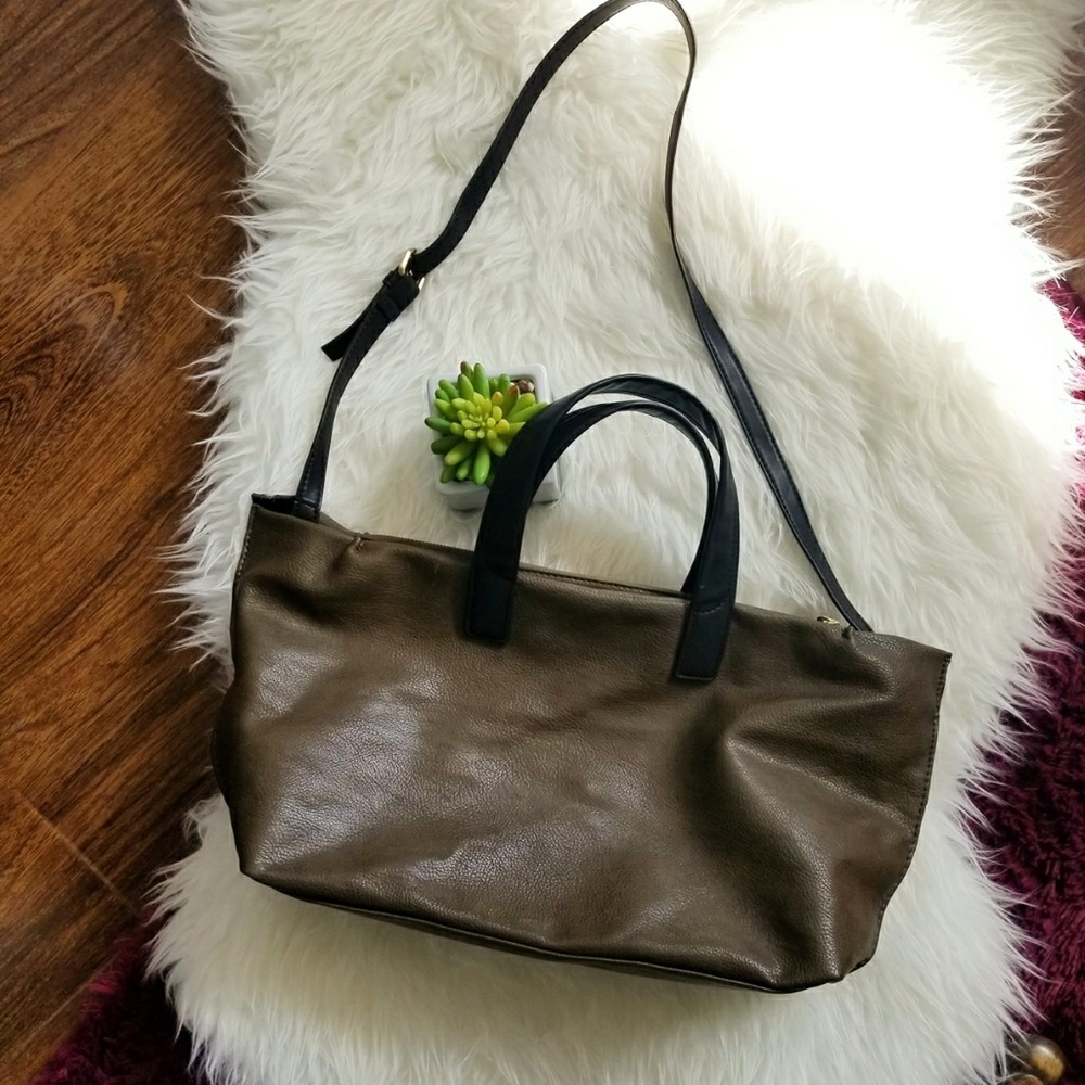 Zara Olive Green 2013 Collection Crossbody Bag