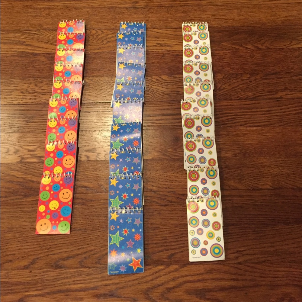 Goody bag Notepads (3 Varieties, 29 NOTEPADS)