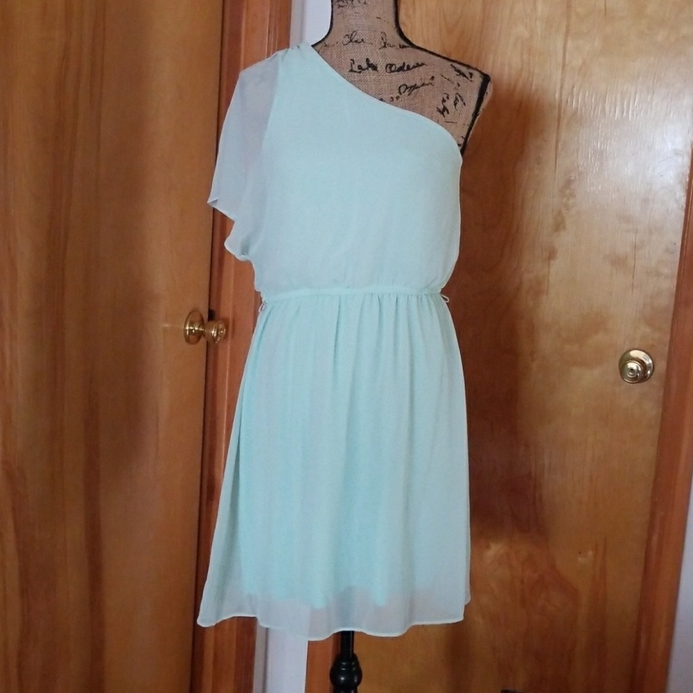 Teal summer dress