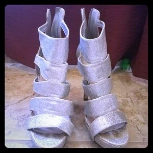 High heel shoes