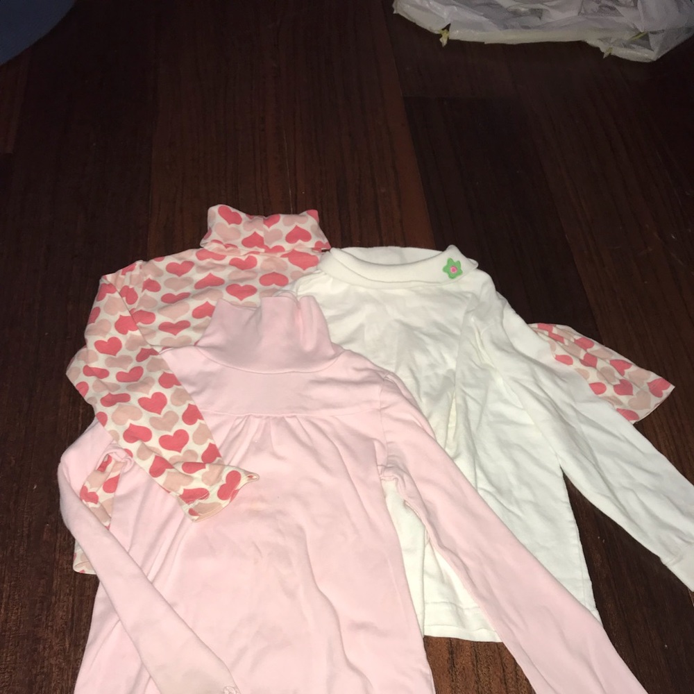 Little girl bundle of turtle necks