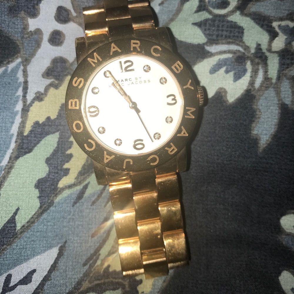 Marc Jacobs rose gold watch