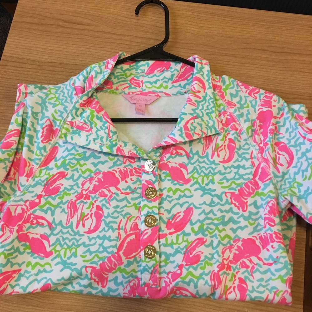 Lilly Pulitzer Lobstah Roll Captain Popover