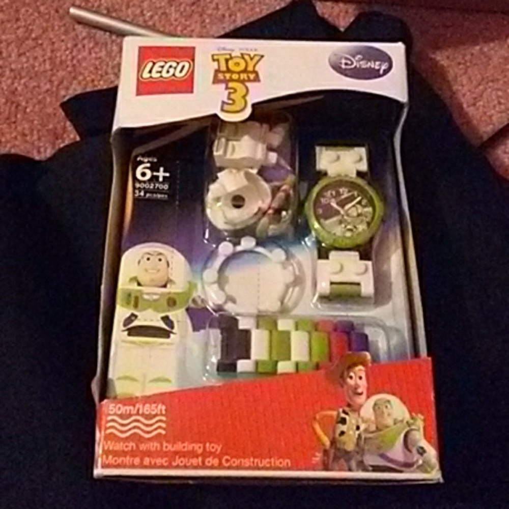 Lego Disney 4 Set of Watches and Lego Toys
