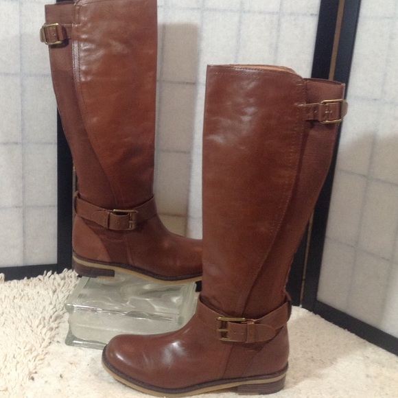 Lucky Brand Shoes - $$⬇️Lucky Brand brown leather riding boots