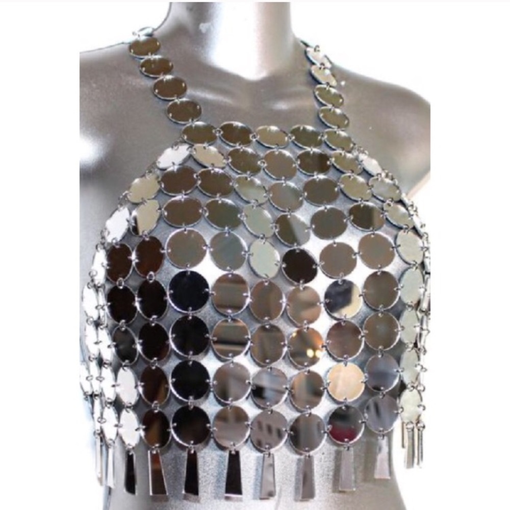 BESTSELLER🌟Disco Darling Ball Drop Mirror Top - Picture 8 of 8