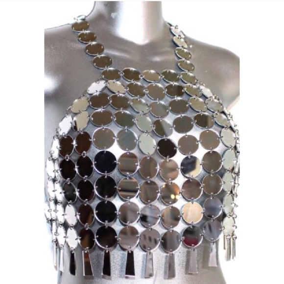 BESTSELLER🌟Disco Darling Ball Drop Mirror Top - Picture 8 of 8