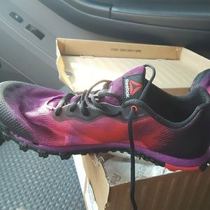 Reebok all terrain running shoe.