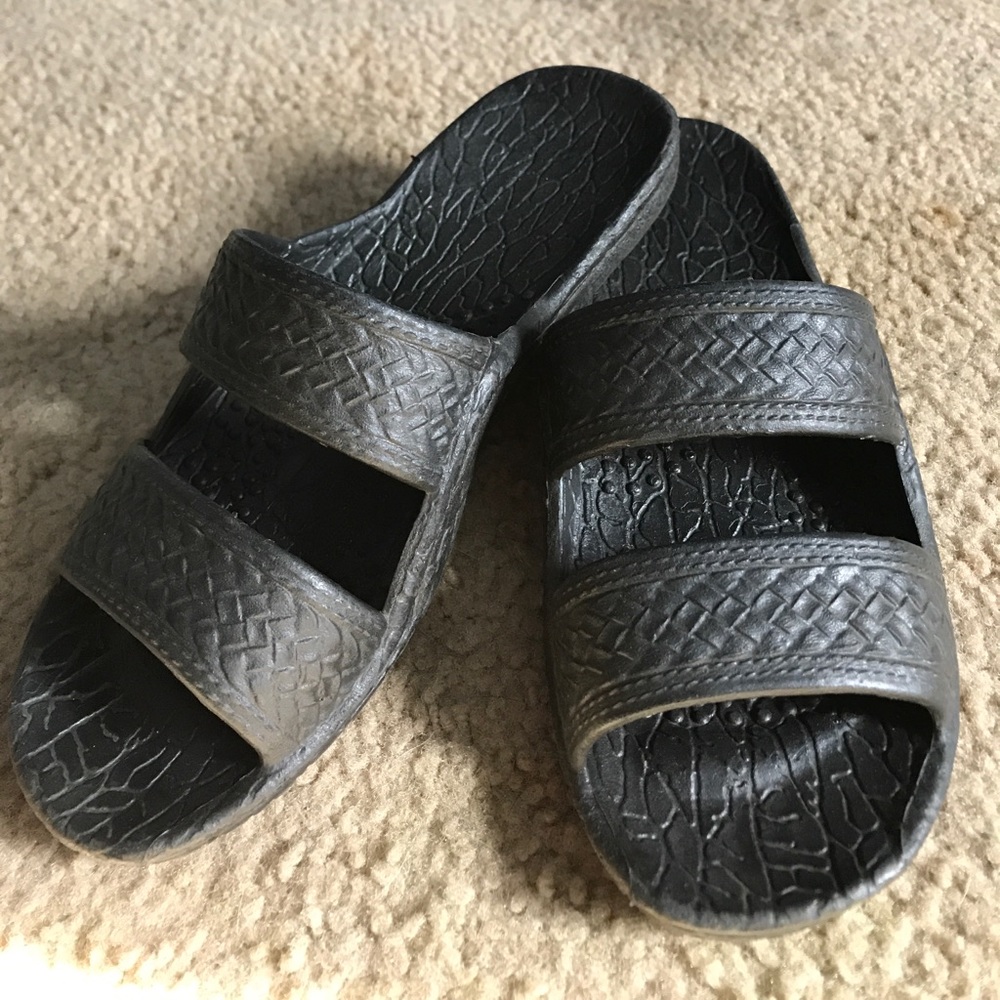 Black Jesus sandals