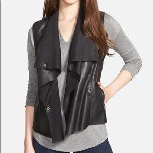 Kut from the Kloth “Veronica” Faux Leather Vest