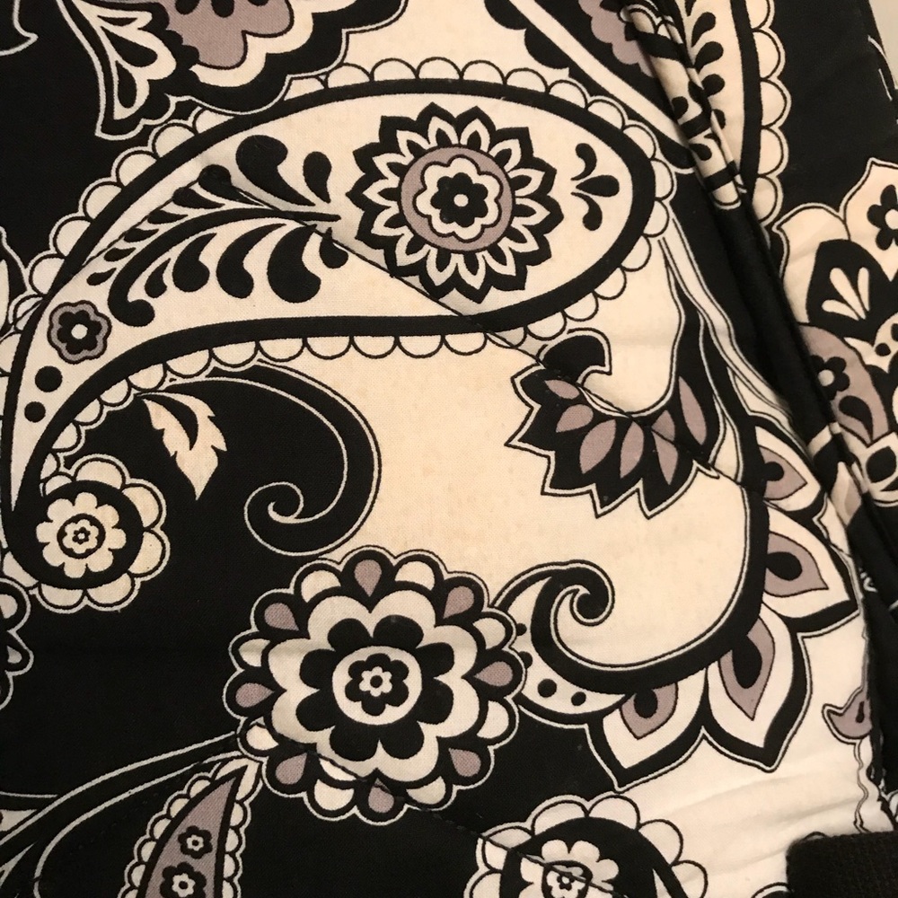 Black&White “Midnight Paisley” Vera Bradly Bookbag