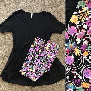 LuLaRoe Medium Perfect T & OS Leggings