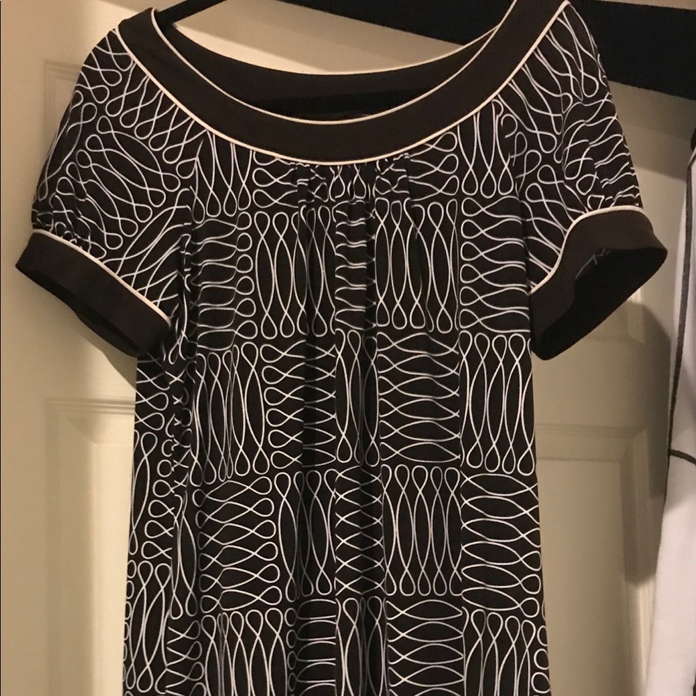 Enfocus Brown shift dress. Size 12P. GUC