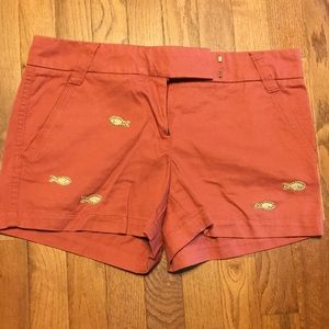 J. Crew shorts.