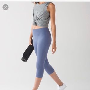 Lavender/light blue Lululemon leggings