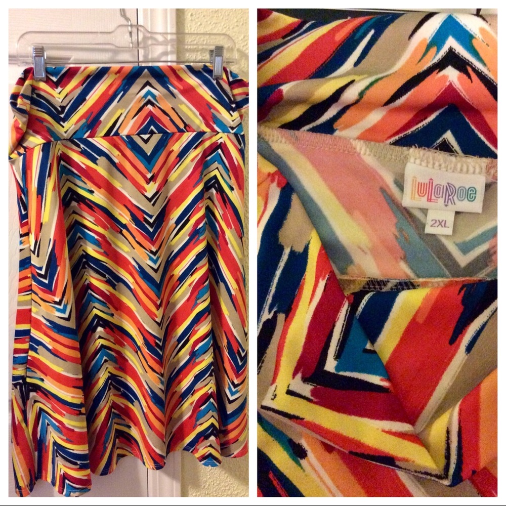 Lularoe 2XL Azure skirt