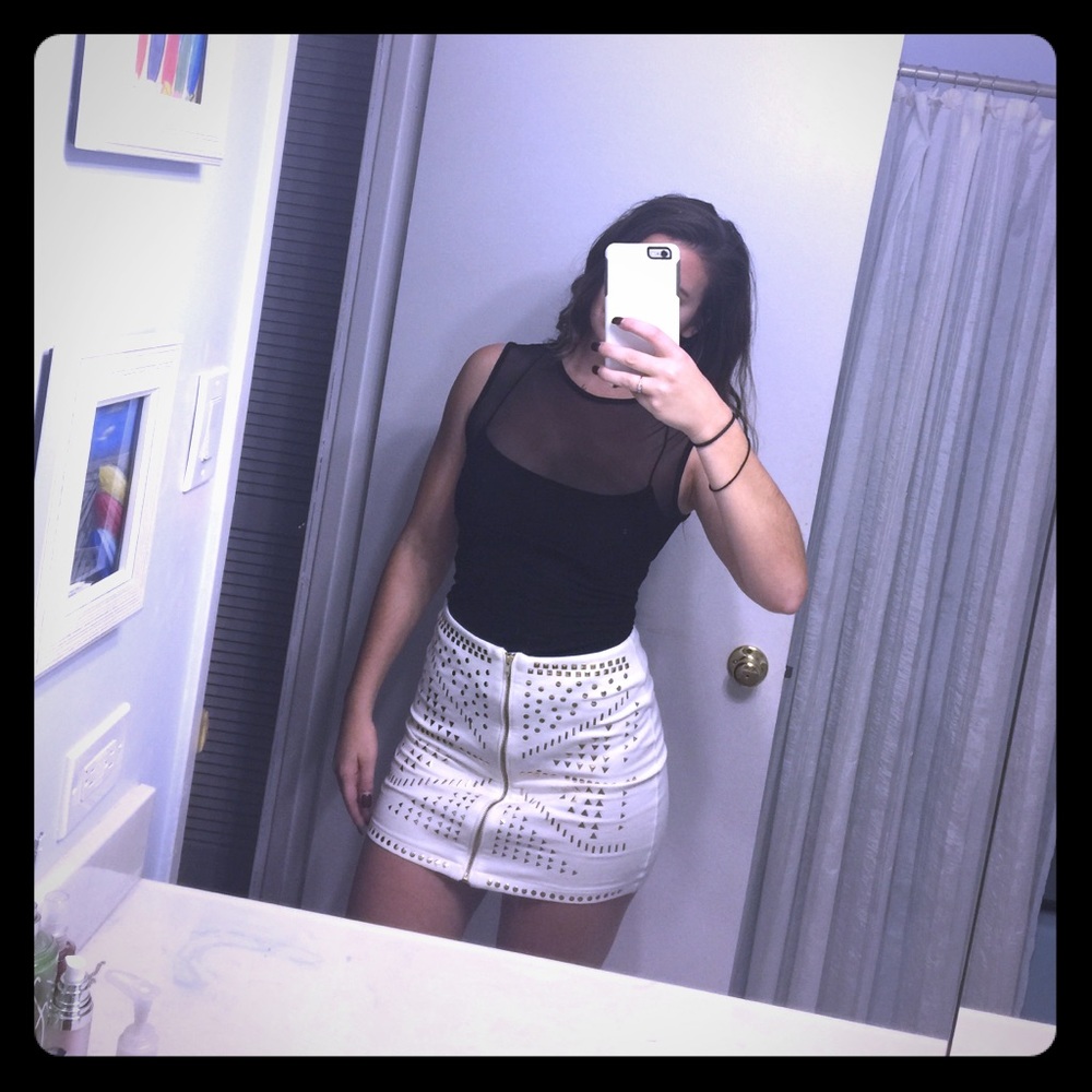 Charlotte Russe sheer bodysuit